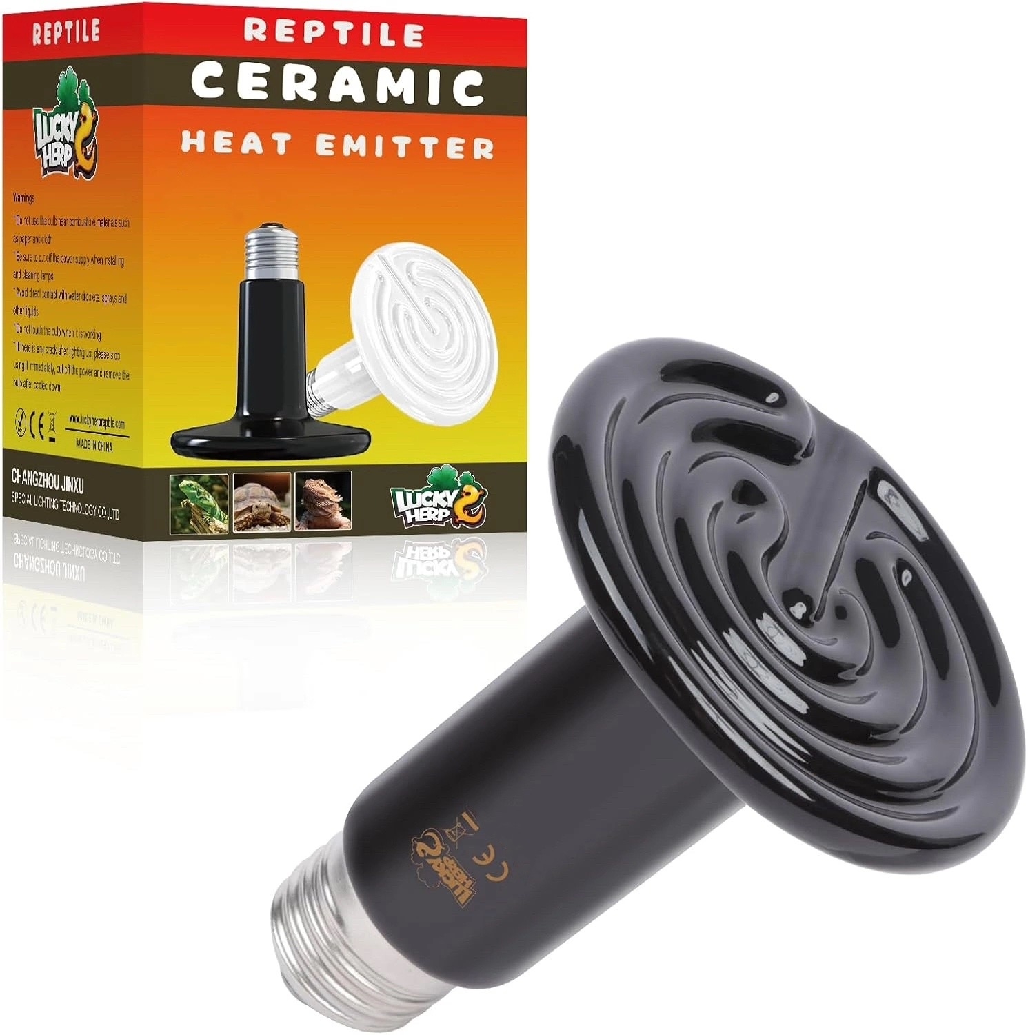 Лампа - Lucky Herp Ceramic Heat - керамическая 25 Вт (цоколь E27)