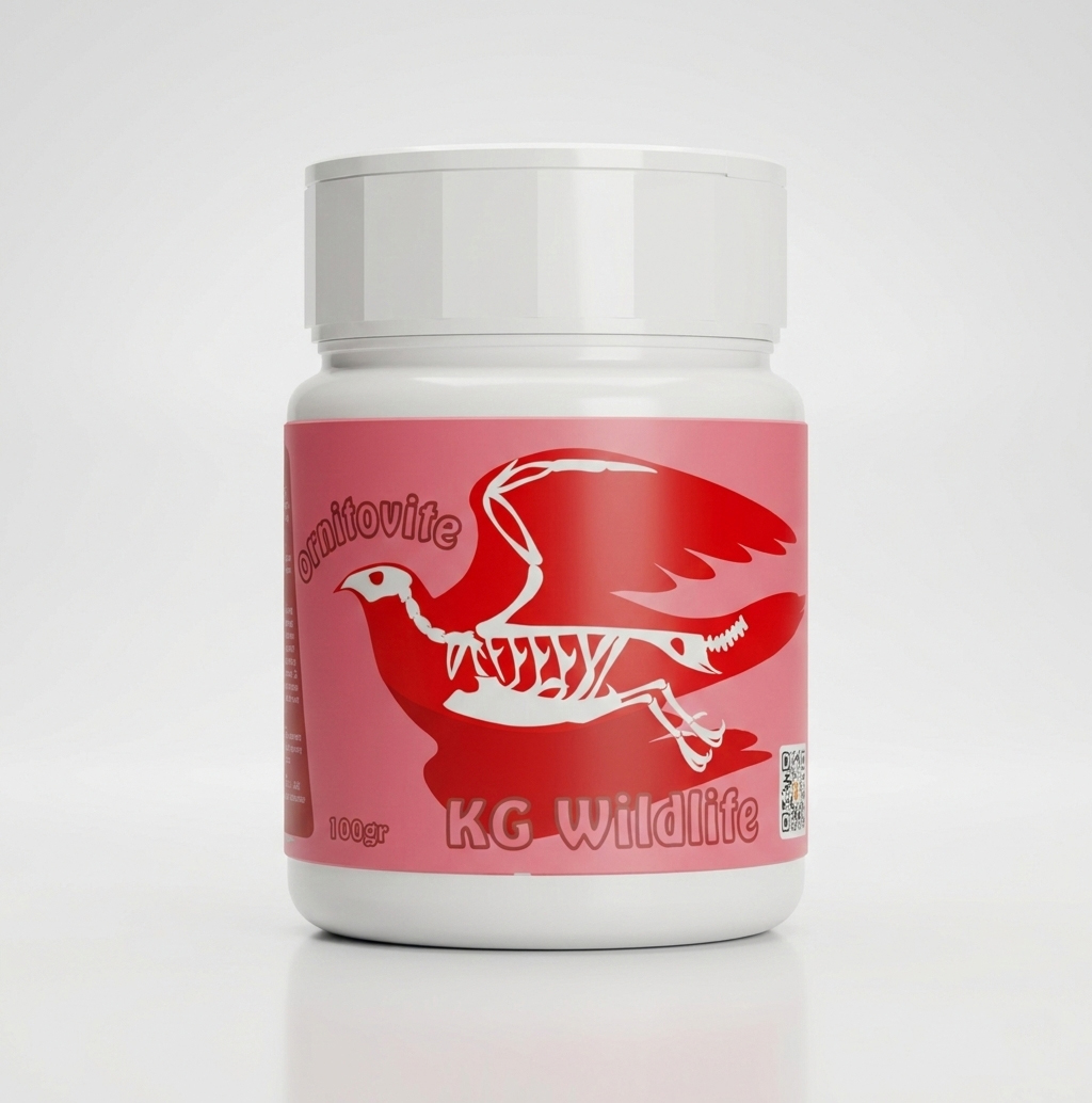 Kate’s Geckos Lab KG Wildlife Ornitovite with D3 - Витаминно-минеральный комплекс для птиц с витамином D3