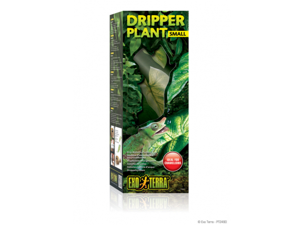 Растение с системой капельного полива - Exo Terra Dripper Plant - 11 x 7 x 40,5 см