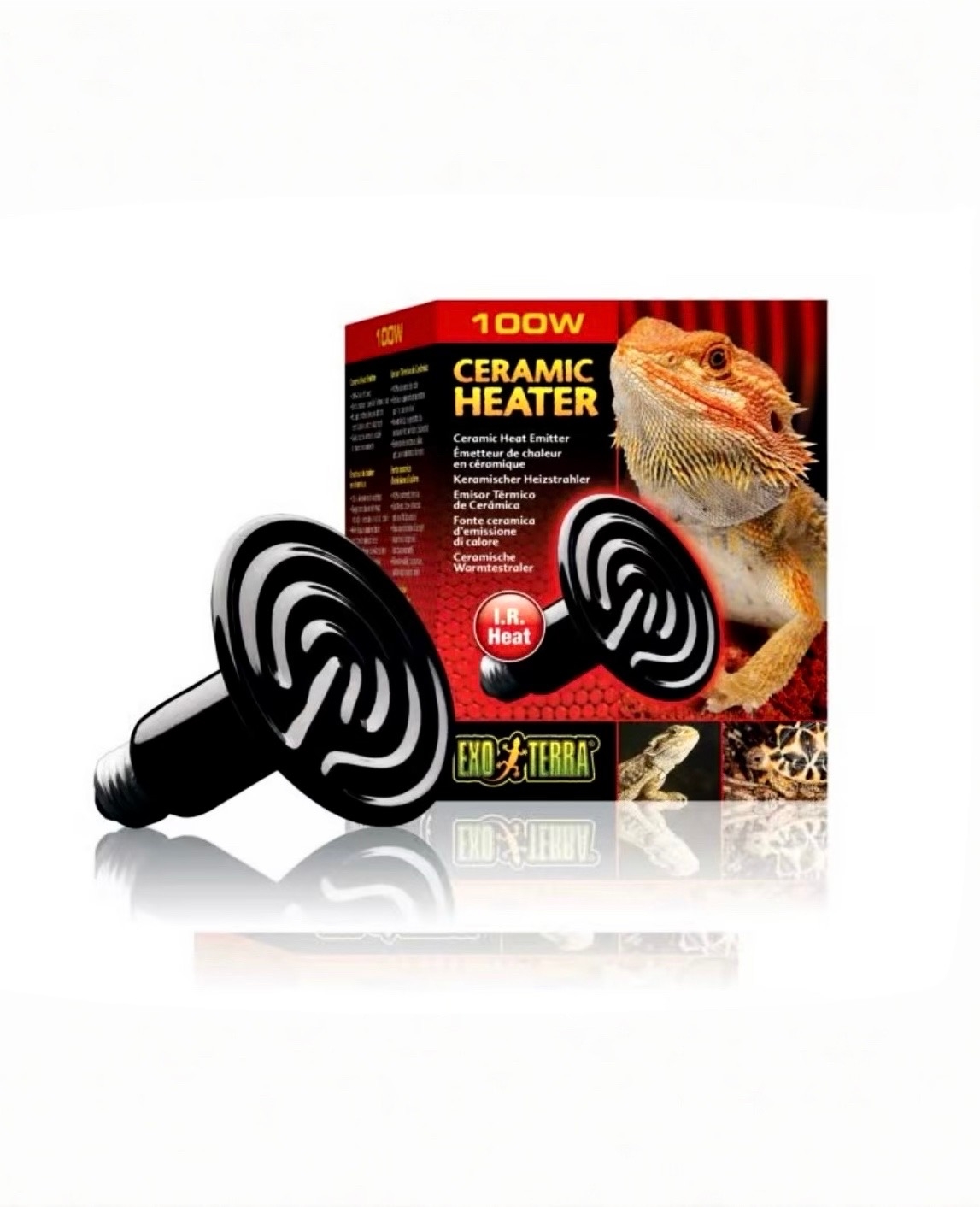 Лампа - Exo Terra Ceramic Heater - керамическая 100 Вт