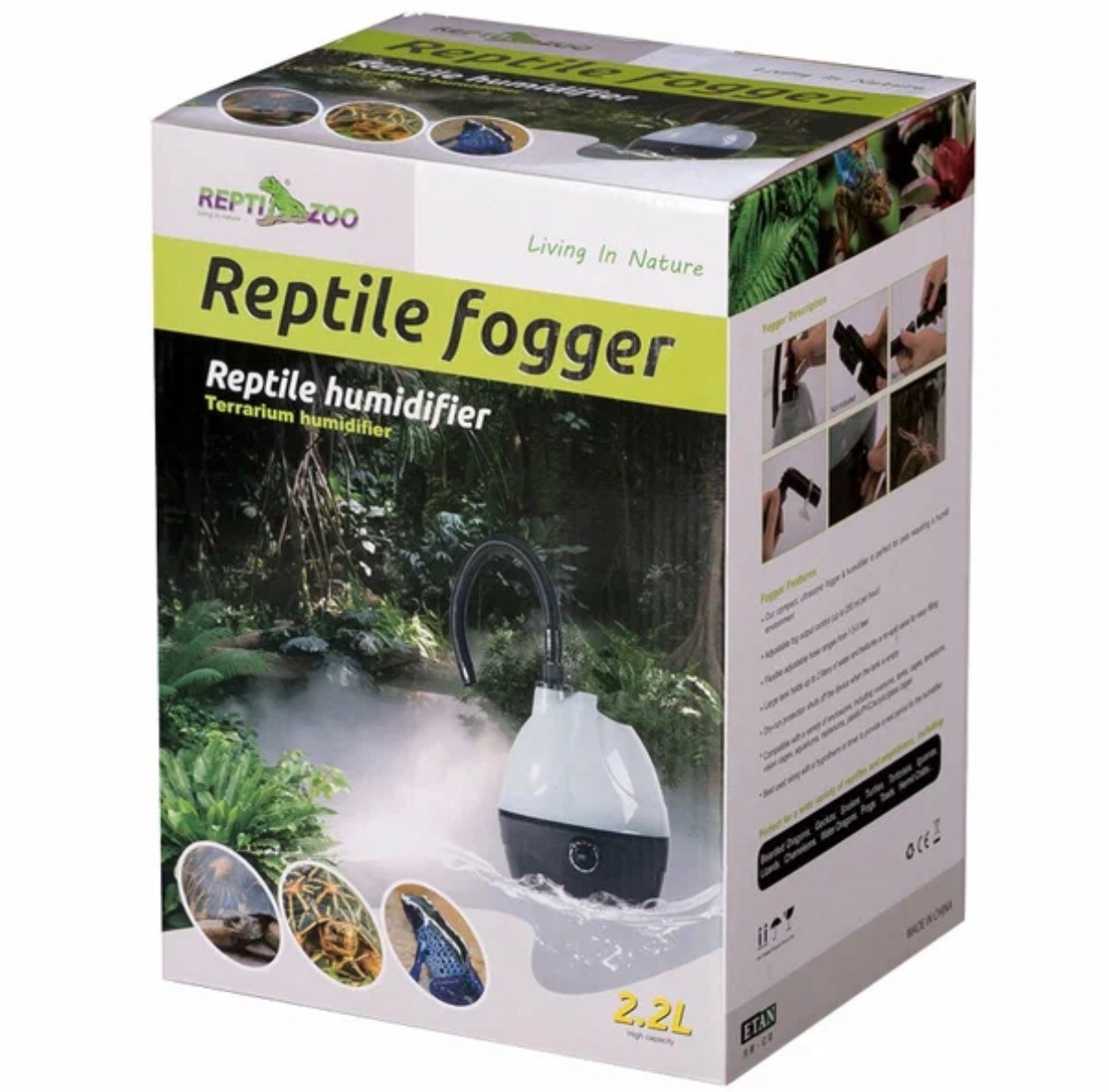 Туманогенератор - ReptiZoo Reptile Terra Fogger - 2,2 л