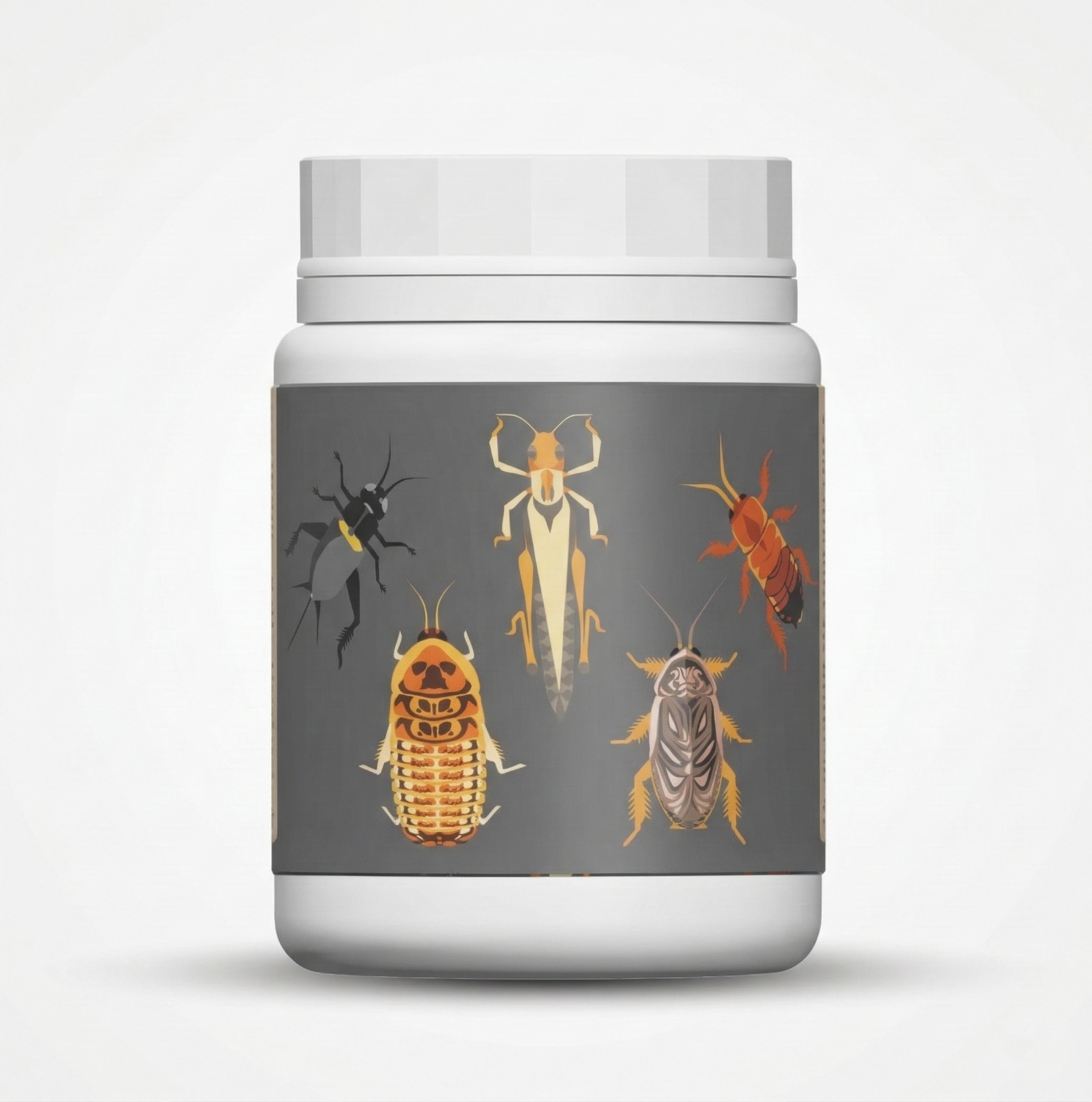 Kate’s Geckos Lab Entomo Gel diet - Полнорационная кормовая смесь для насекомоядных рептилий и амфибий из смеси насекомых