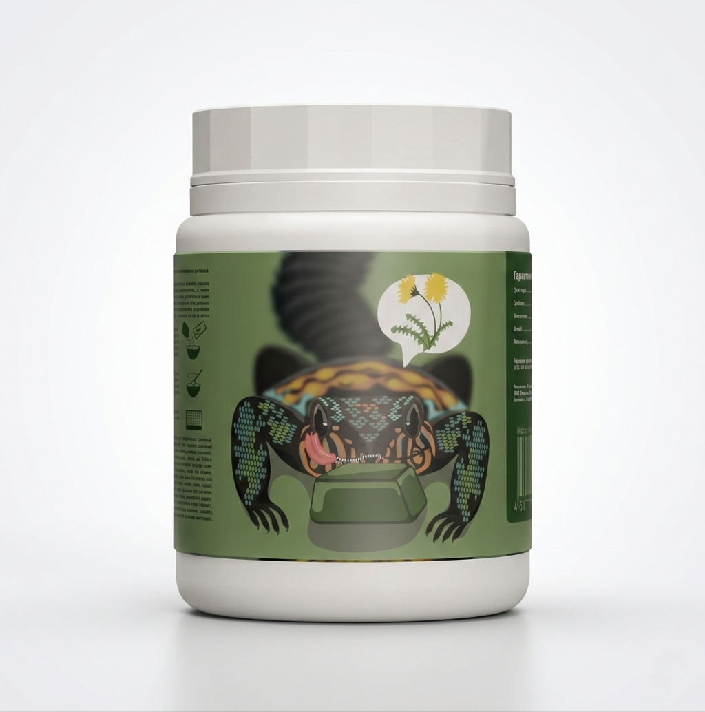 Kate’s Geckos Lab Herbivore Gel diet - Полнорационная кормовая смесь для растительноядных рептилий